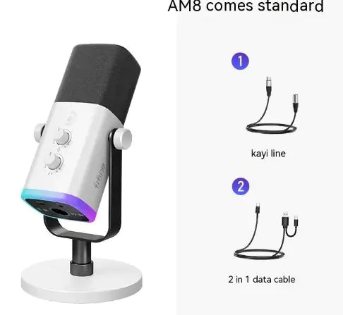 Dynamic Noise Reduction Multifunctional Microphone